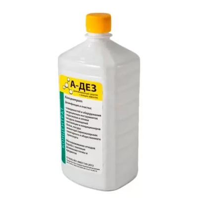 А-Дез концентрат дезинфицирующее средство 1 л