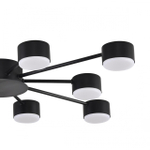 8344/10C COMFI LN26 251 черный, металл Люстра GX53 LED 10*7W 220V TORINA