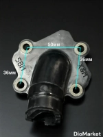 коллектор (патрубок карбюратора) ямаха джог 50 5BM