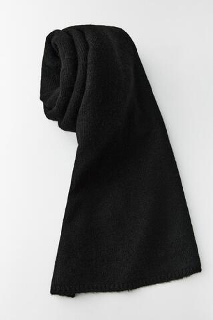 ZARA БАЗОВЫЙ ШАРФ, ЧЕРНЫЙ