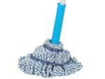 Швабра для пола Твист с насадкой из микрофибры MopM6