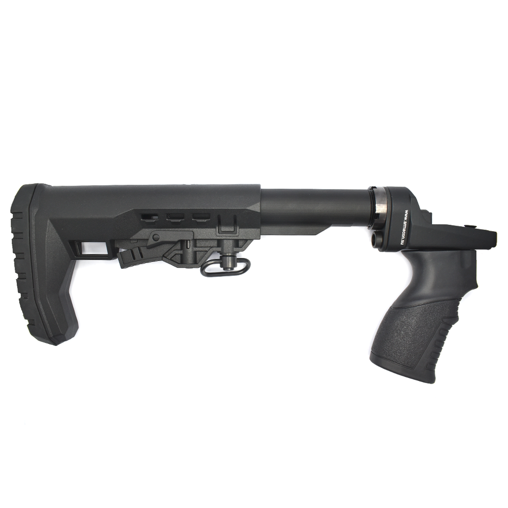 Комплект: Телескопический приклад на СВД/Тигр, Atom без подщечника, K.Arma