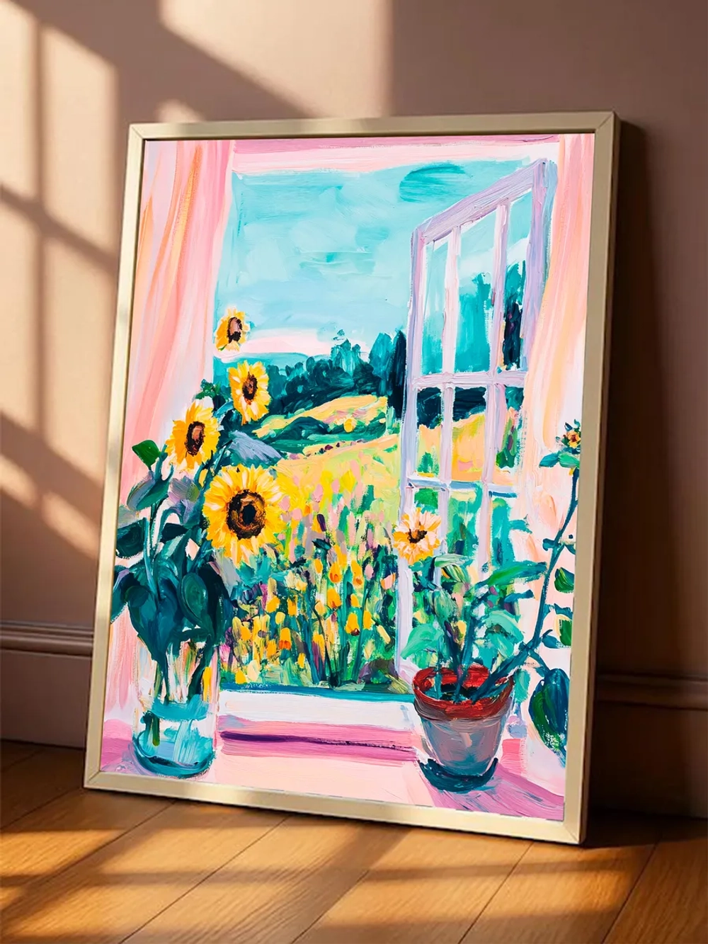 Постер весенний 50х70 см пасха