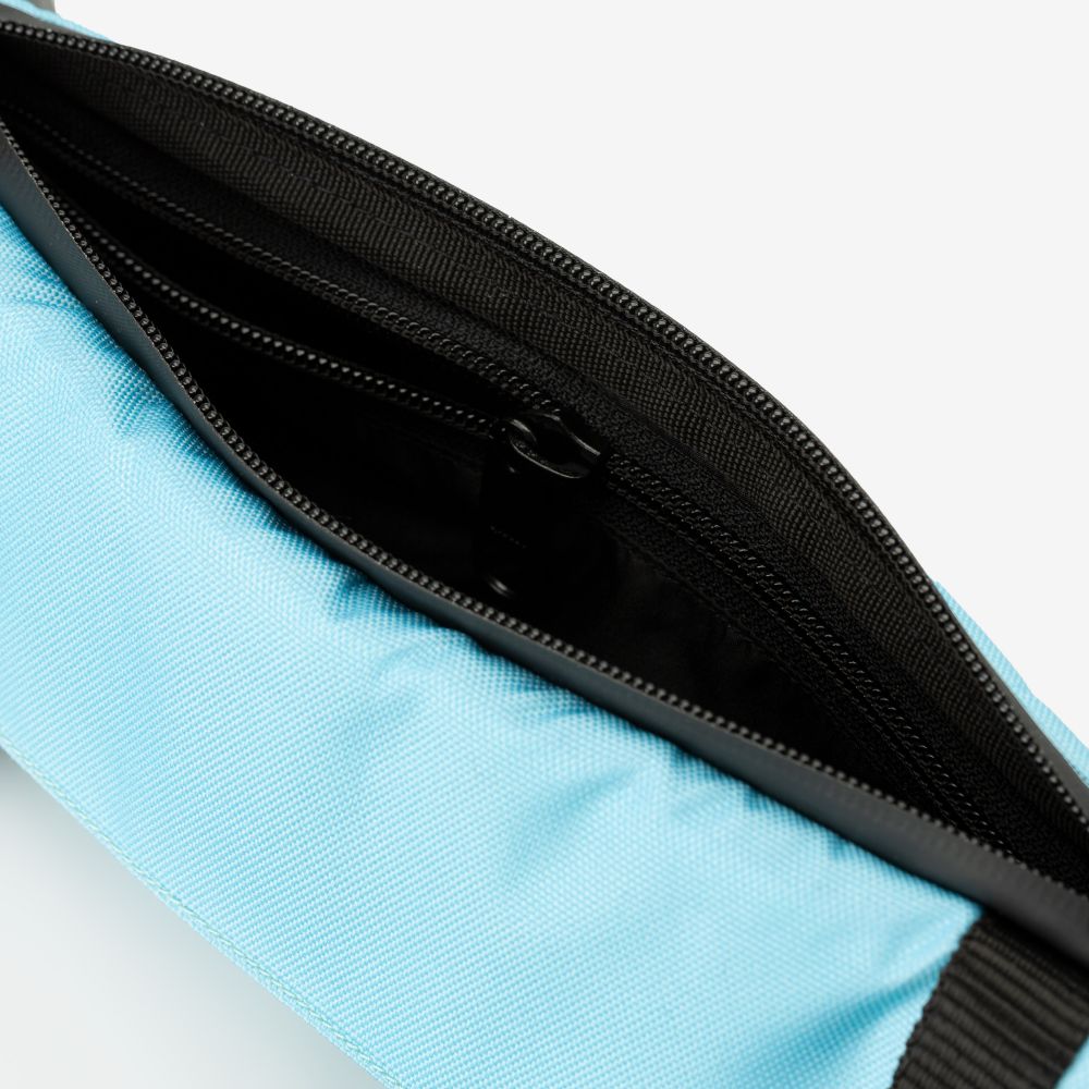 Сумка поясная Дела насущные / небесно-голубая