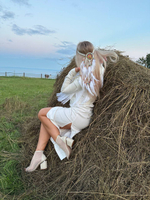 Жакет с бахромой