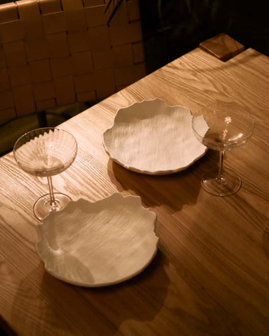 Тарелка фарфоровая десертная MATTE