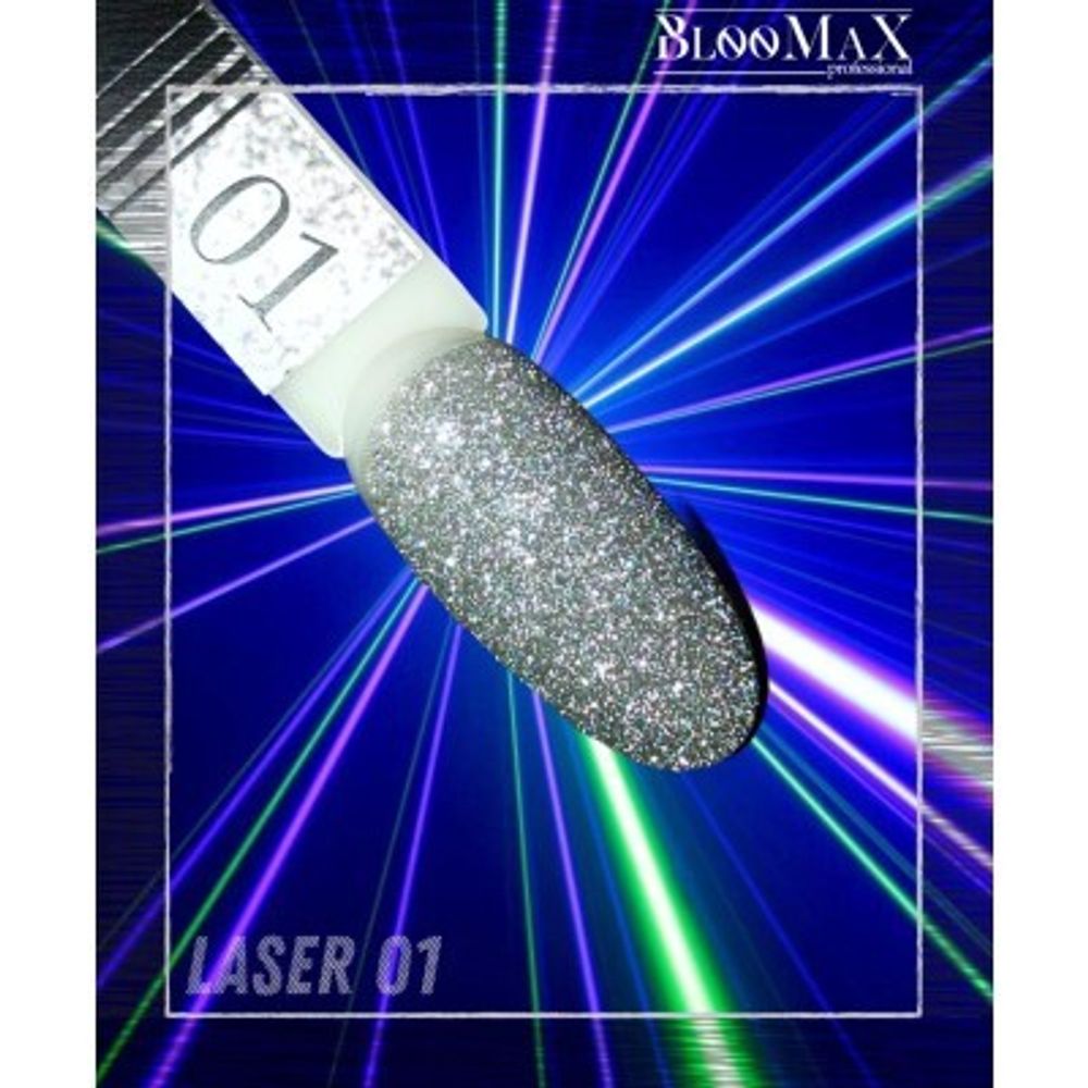 Гель-лак BlooMaX Laser 01, 8 мл