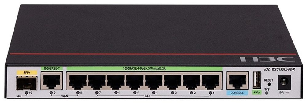 Контроллер H3C EWP-WSG1808X-PWR