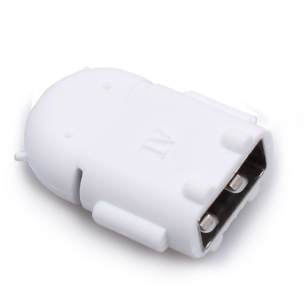 Переходник Usb-micro Android (белый)