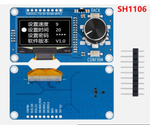 OLED I2C дисплей 1.3′′ с энкодером EC11