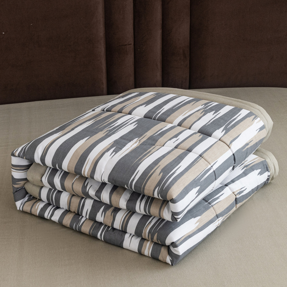 Комплект постельного белья Сатин с Одеялом 100% хлопок на резинке OBR133