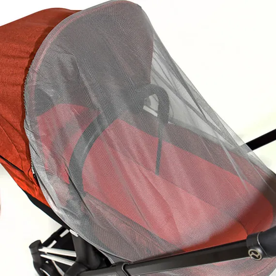 Универсальная москитная сетка на переднюю часть серая