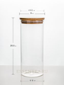 стеклянная банка 1000 мл размер