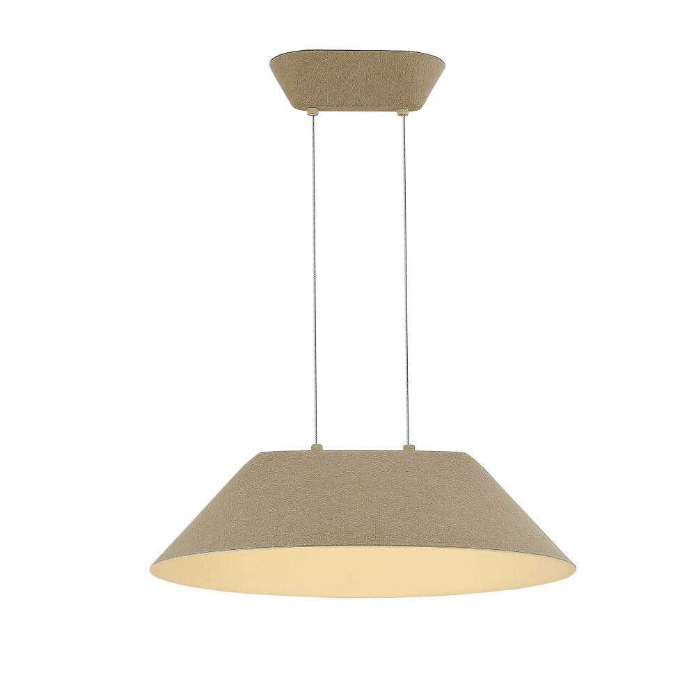 SL3001.713.01 Светильник подвесной ST-Luce Бежевый,Белый/Бежевый,Белый LED 1*12W 3000K SENTITO