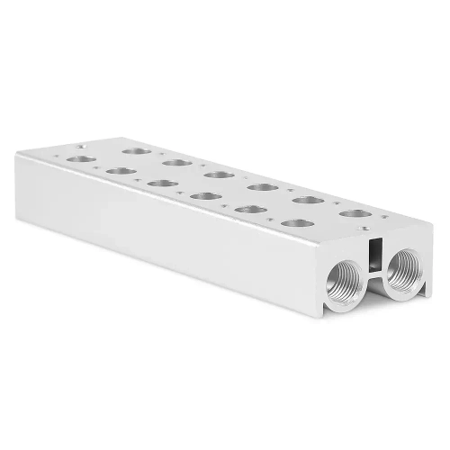 3V300M-6F Плита монтажная 6 мест для 3/2 пневмораспределителей