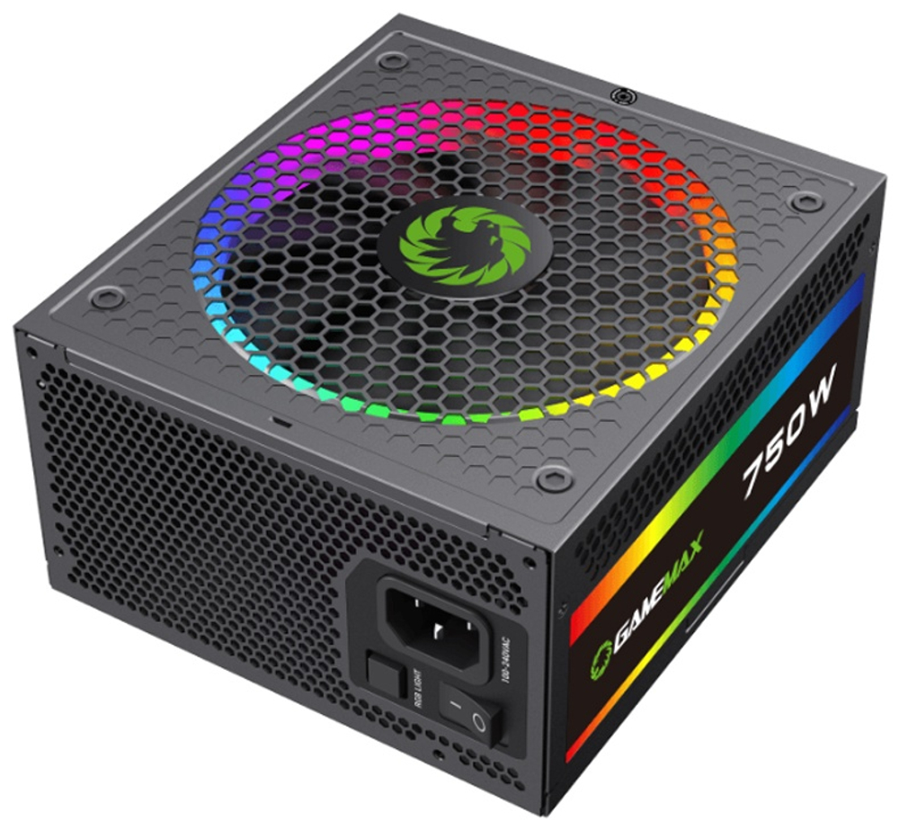 Блок питания Game Max RGB PRO 750G Gold 2141-0750B0018 750 Вт