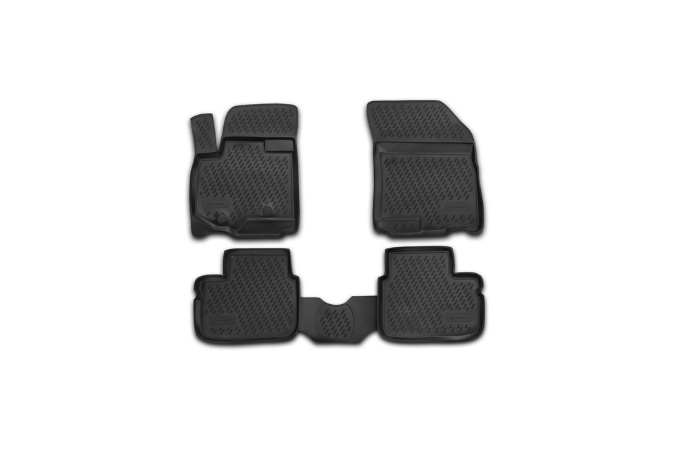 Коврики в салон для SUZUKI SX4, 2010 - 2013, 4 шт. (полиуретан) CARSZK00003