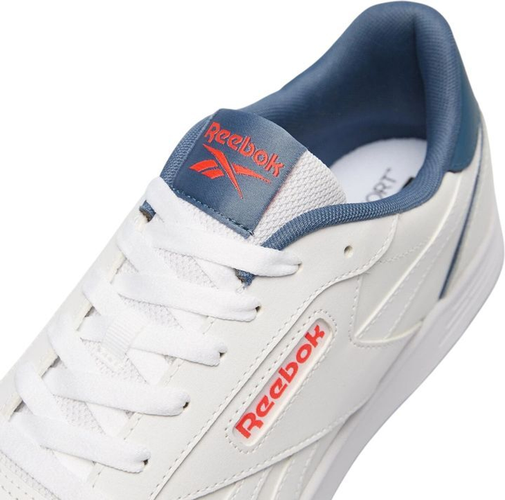 Кеды REEBOK COURT ADVANCE бело-серо-красный