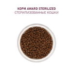 Сухой корм AWARD Sterilized для взрослых стерилизованных кошек с белой рыбой с добавлением семян льна, клюквы и цикория 10кг