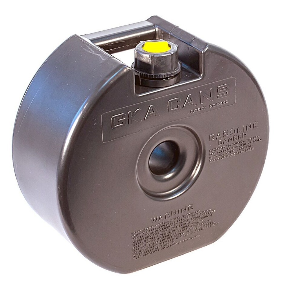 Канистра в запасное колесо GKA H3 4л черный