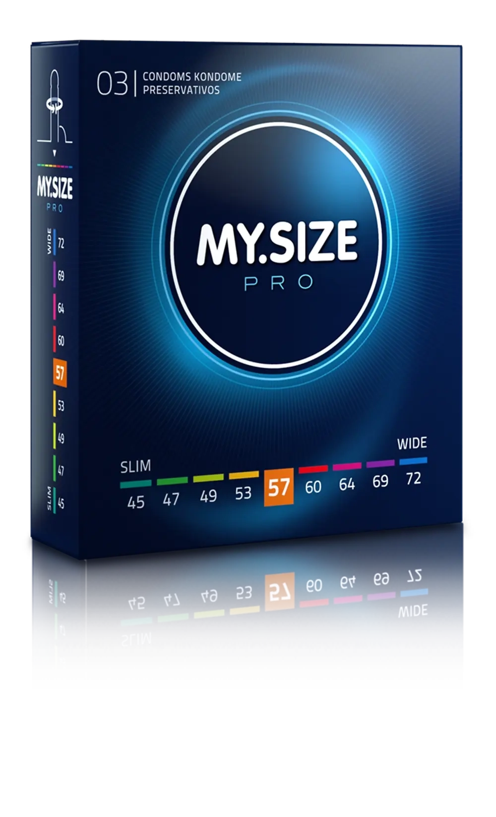 Презервативы My.Size 3 шт. размер 57 мм.