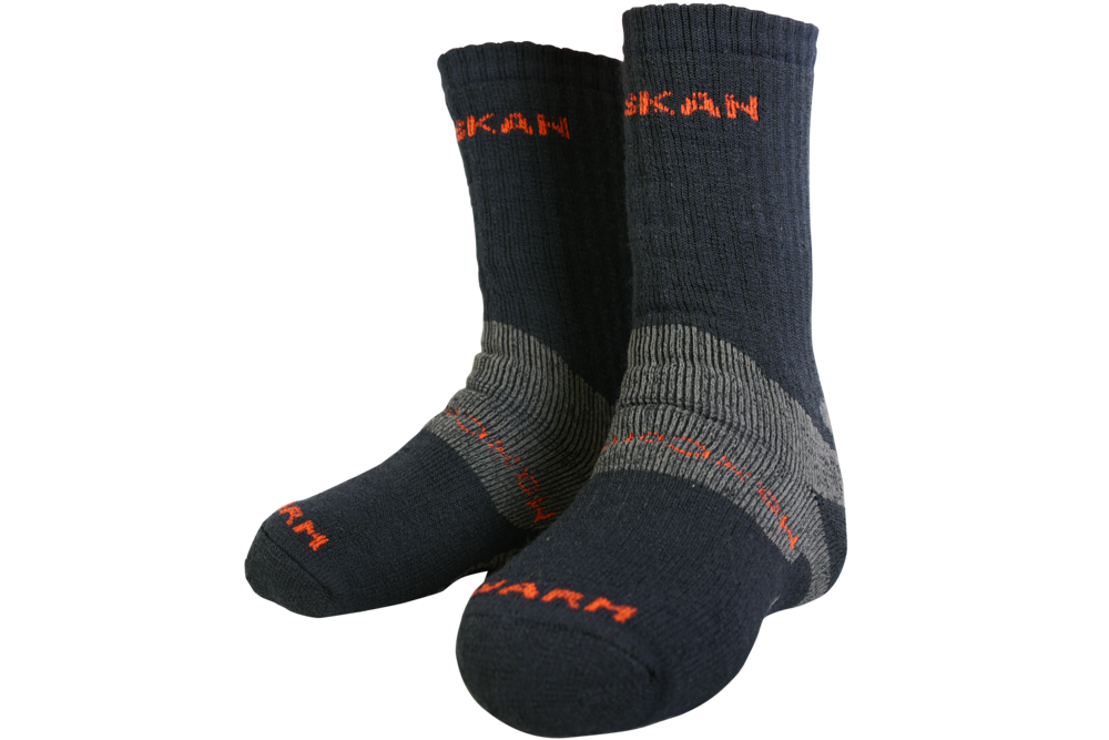 Носки Alaskan Anatomic  L cиний /cерый