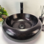 Раковина из андезита Donut Black  DA-62922 45*45*15 05