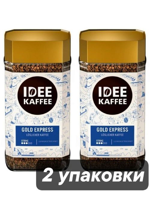 Кофе растворимый IDEE Gold Express 200 г x 2 шт