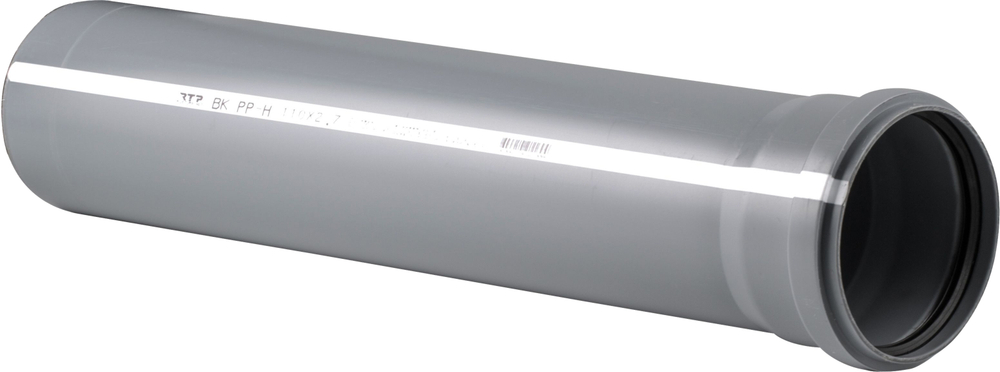 Труба 110х2,8х1500 ПП Канализация
