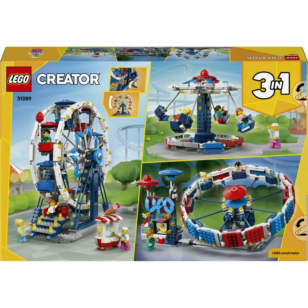 Конструктор LEGO Creator 31389 Культовое колесо обозрения 3 в 1 — фото 12