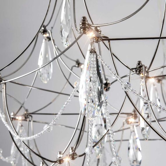 Подвесная светодиодная люстра Modelux Premium ML.5603.600P СН