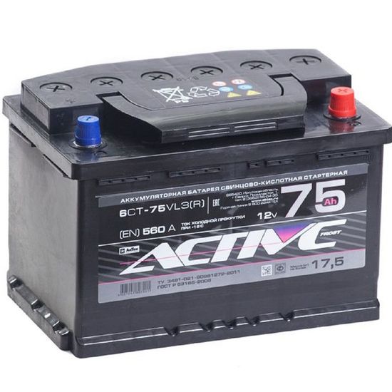 Стартерные АКБ VARTA POWERSPORTS, FORA-S, АКТЕХ