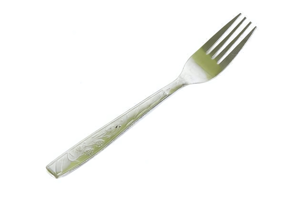 Вилка столовая с рисунком нерж №2