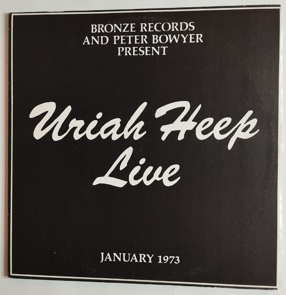 Винтажная виниловая пластинка LP Uriah Heep Live (Россия 1994)