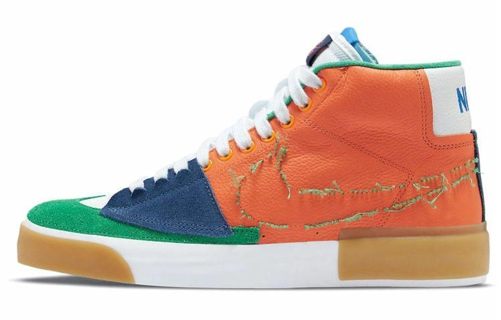 Кроссовки Nike Blazer Mid Edge L "Safety Orange"