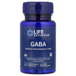 Life Extension, ГАМК, 60 вегетарианских капсул