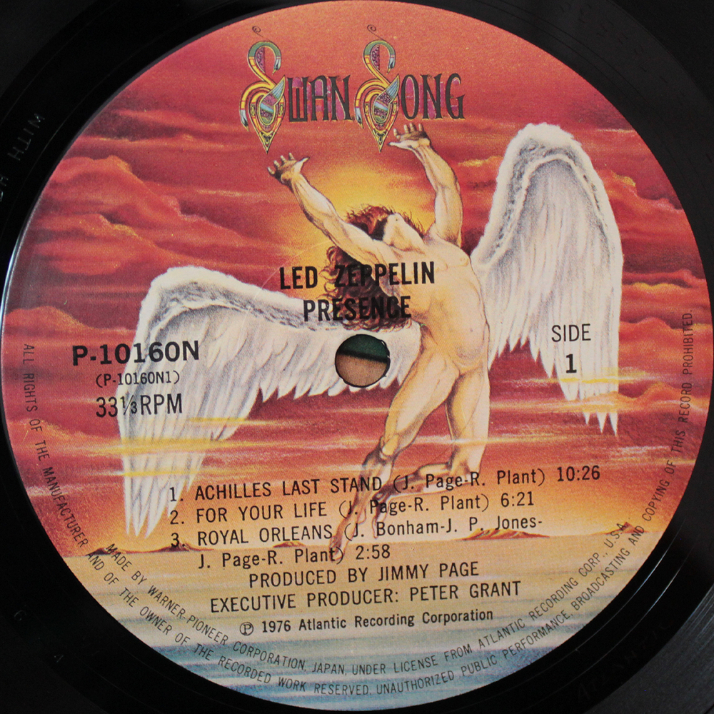 Led Zeppelin / Presence (LP)