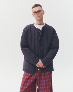 Quilted Jacket Blue Depths