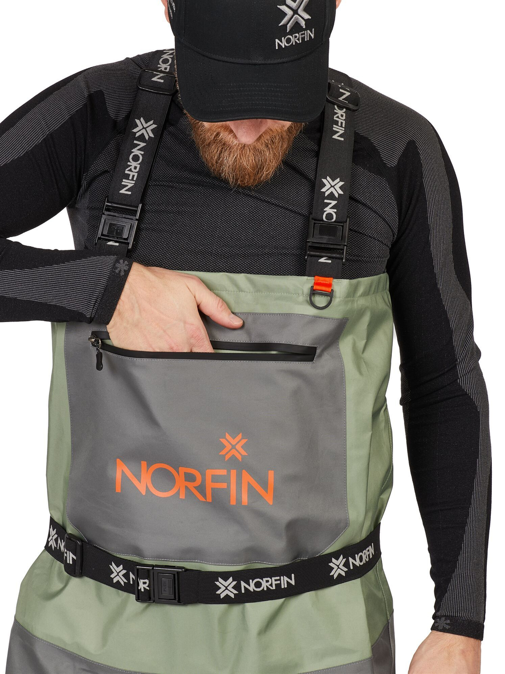 Полукомбинезон заброд. Norfin PILOT STOCKINGFOOT 2 02 р.ML