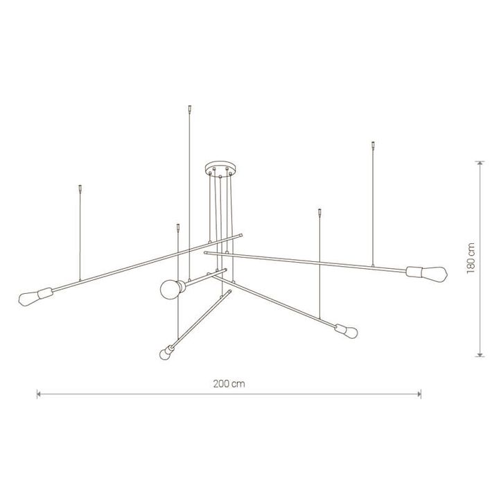Подвесная люстра Nowodvorski Pile 9127