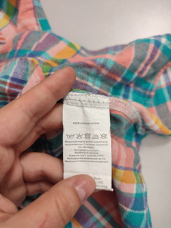 Рубашка Futurino в клетку на 12 лет