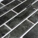 Клинкерная термопанель ППС Керамин Колорадо 5 Черный 1020х455 мм