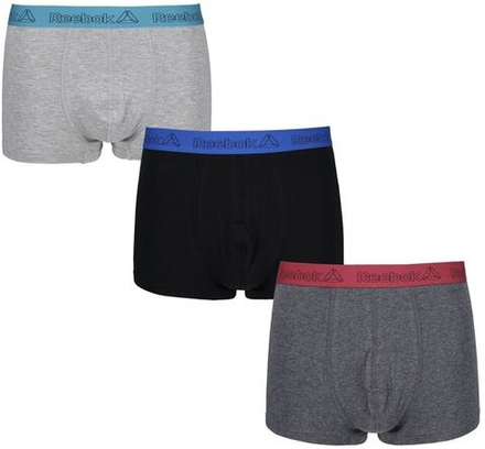 Боксерки теннисные Reebok Mens Sports Trunk Noland - black/charcoal marl/grey marl