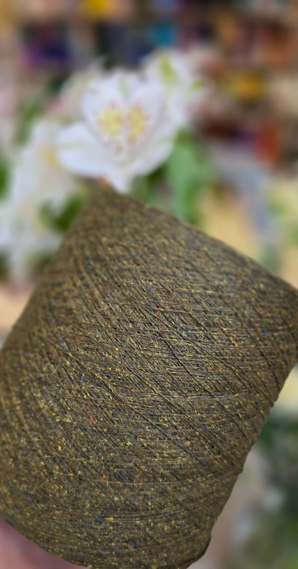 Loro Piana Буретный шелк 90% па 10% 700 м в 100 г, хвоя