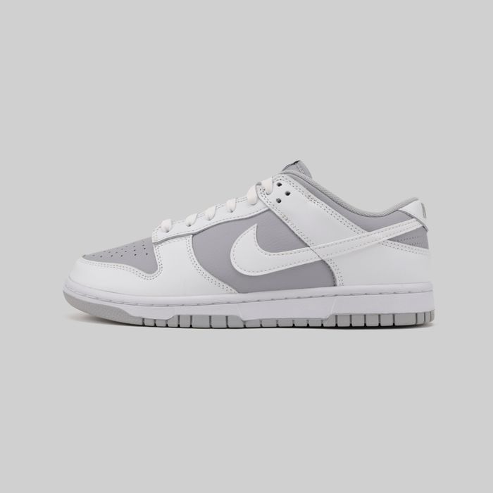 Кроссовки Nike Dunk Low Retro White Grey артикул:DJ6188-003 - купить в магазине Дайс