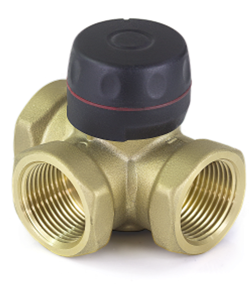 Трехход. распред. кран   1* "TIM"  (1/30)