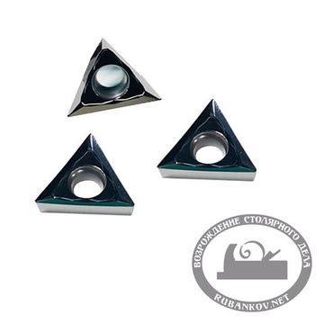 Сменные ножи для дисков Manpa, треугольные, 16мм, 3 шт