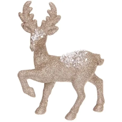 Фигурка новогодняя MAGIC «Стук копытц» 15*21*4 см, Шампань