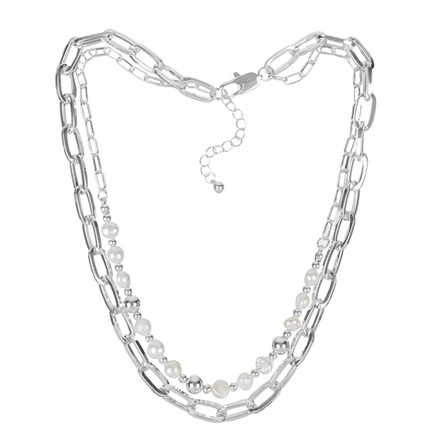 Колье Fiore Luna Pearl Double BL1007 S