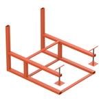 Кронштейн балконный Полимер-Групп(1105x865x750см;красный) - арт.559340